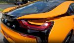 BMW i8 Matte Orange by MetroWrapz 2016 года